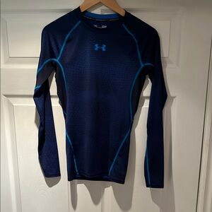 Under Armour Men's Blue Compression Shirt